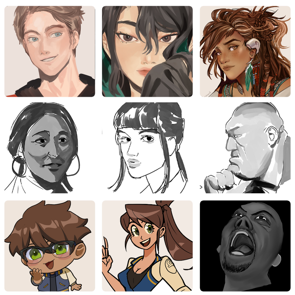 Headshot Samples : $20-$80